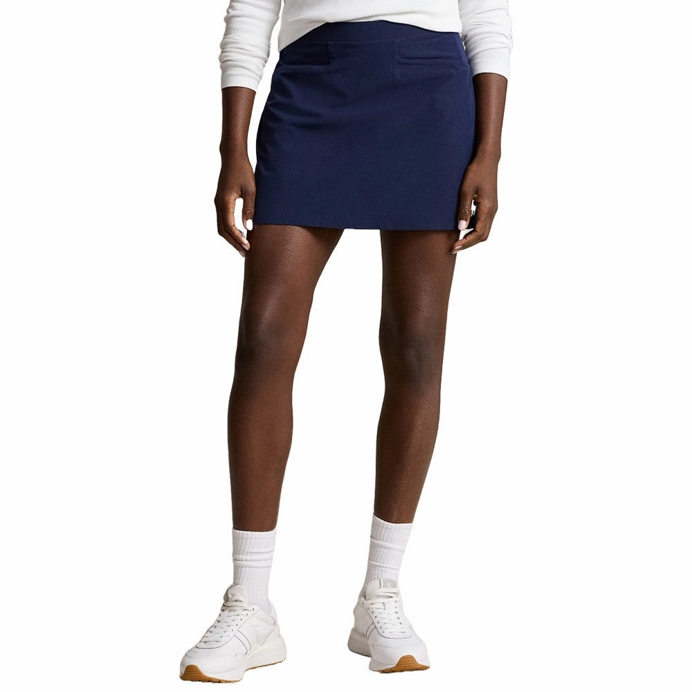 Ralph Lauren Aim 4-Way Stretch 15 Solid Golf Skort Refined Navy - FW24 Women