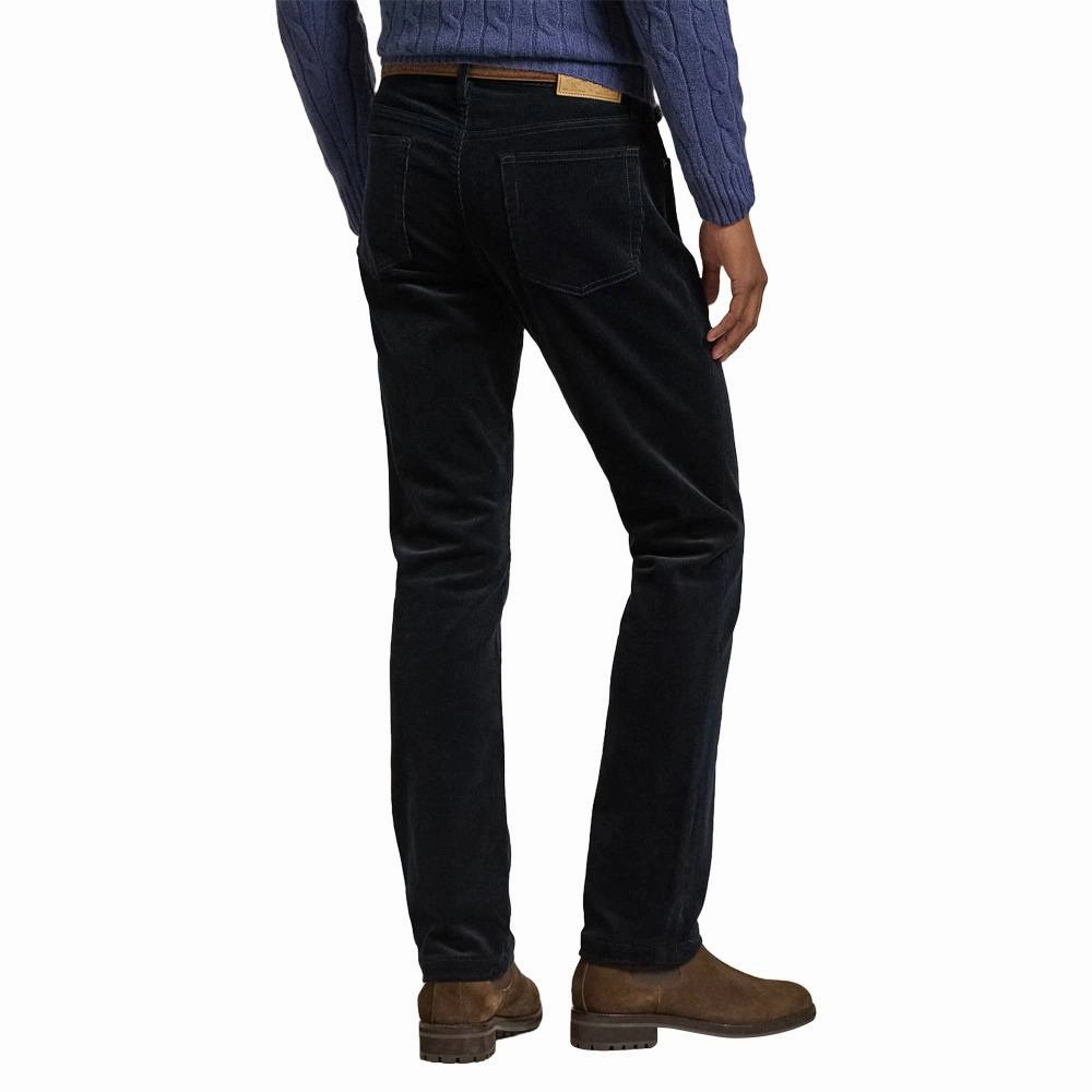 Ralph Lauren Varick Slim Straight Corduroy 5-Pocket Golf Pants Aviator Navy - FW24 Men