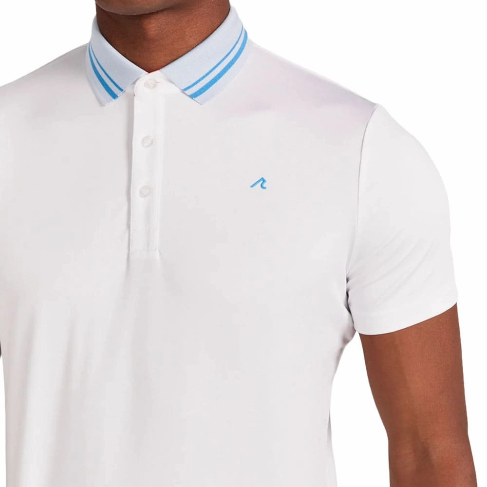 Redvanly Cadman Golf Polo Bright White - SS24 Men