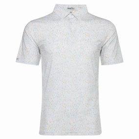 Straight Down Coachella Golf Polo White - FW24 Men