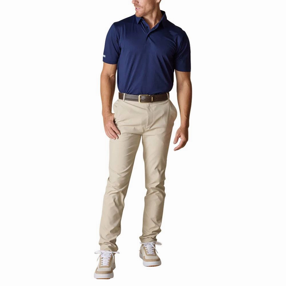 Straight Down Sullivan Golf Polo New Indigo - FW24 Men