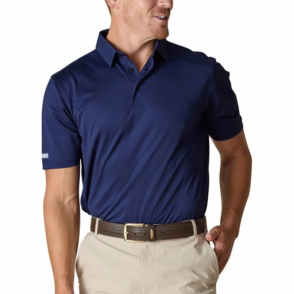 Straight Down Sullivan Golf Polo New Indigo - FW24 Men