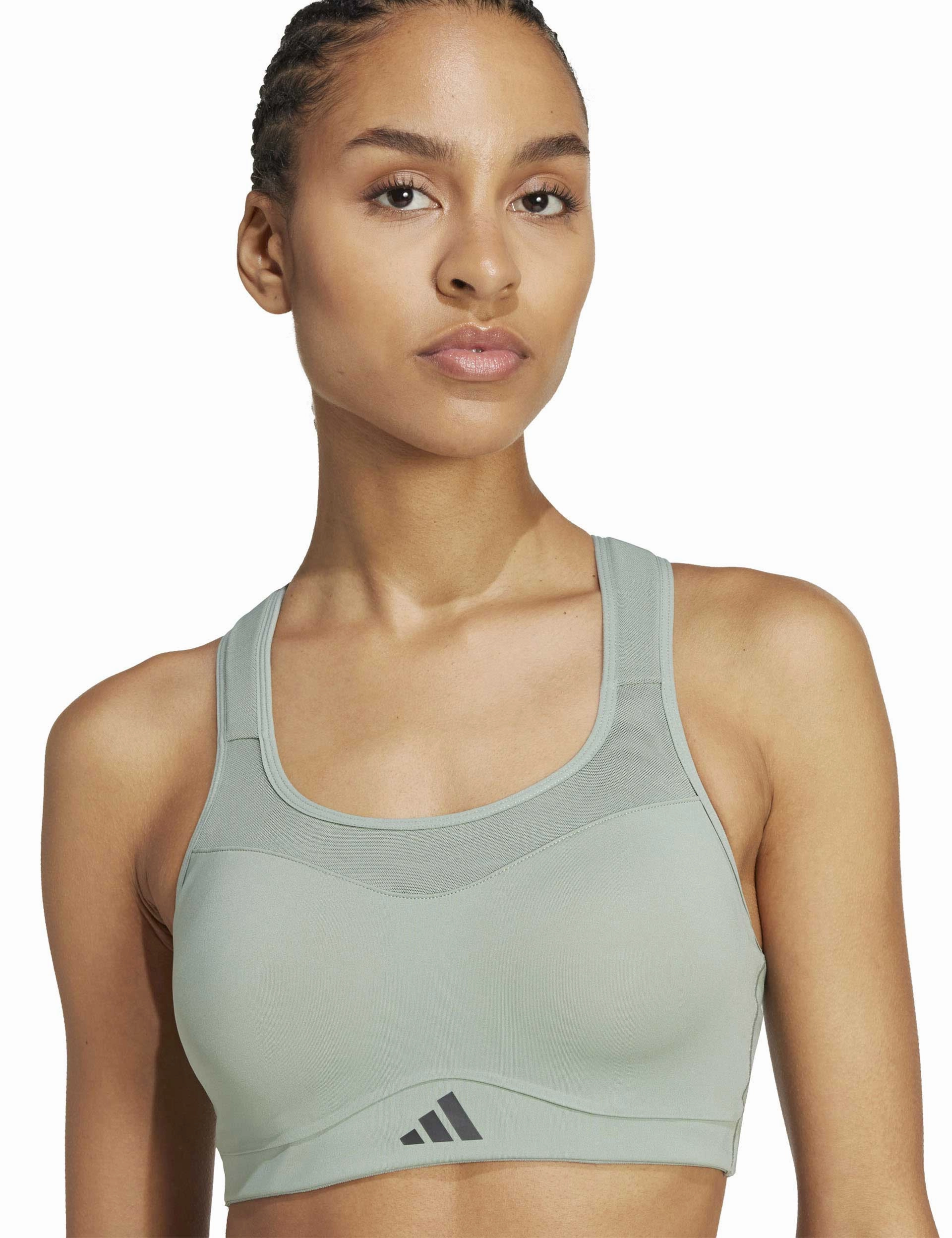 TLRD Impact Training High Support Bra - Silver Green