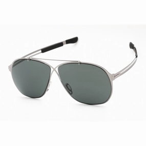 Tom Ford Men's Sunglasses - Shiny Light Ruthenium Metal Frame Blue Lens | FT0829 14V