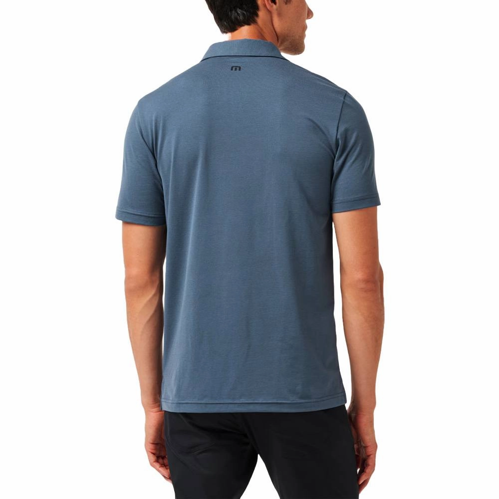 TravisMathew All Day Access Golf Polo Mood Indigo/Vintage Indigo - SS25 Men