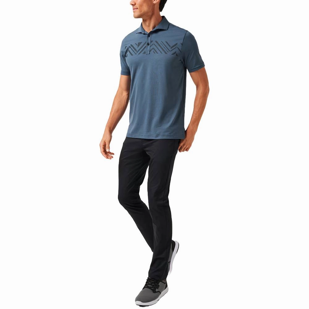 TravisMathew All Day Access Golf Polo Mood Indigo/Vintage Indigo - SS25 Men
