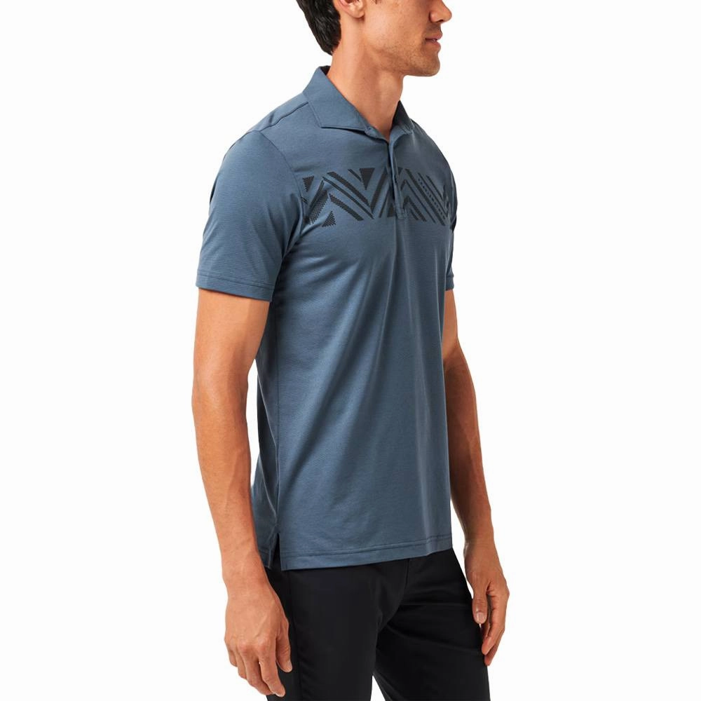 TravisMathew All Day Access Golf Polo Mood Indigo/Vintage Indigo - SS25 Men