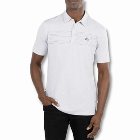 TravisMathew In A Meeting Golf Polo White - FW22 Men