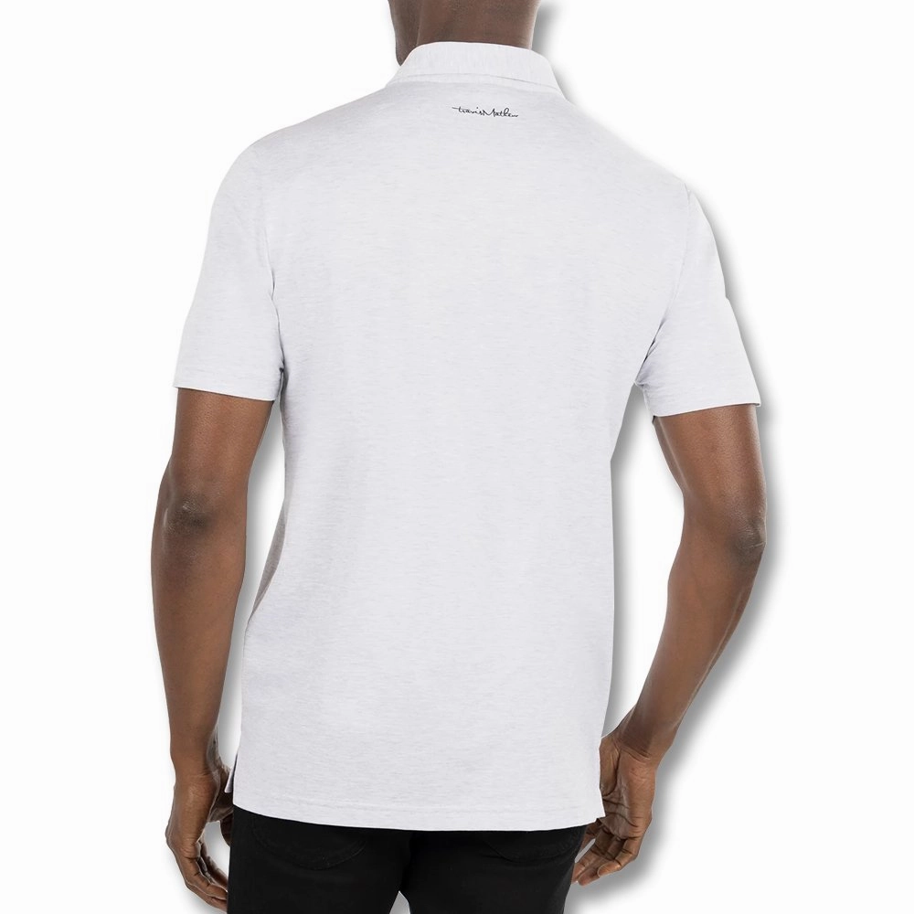 TravisMathew In A Meeting Golf Polo White - FW22 Men