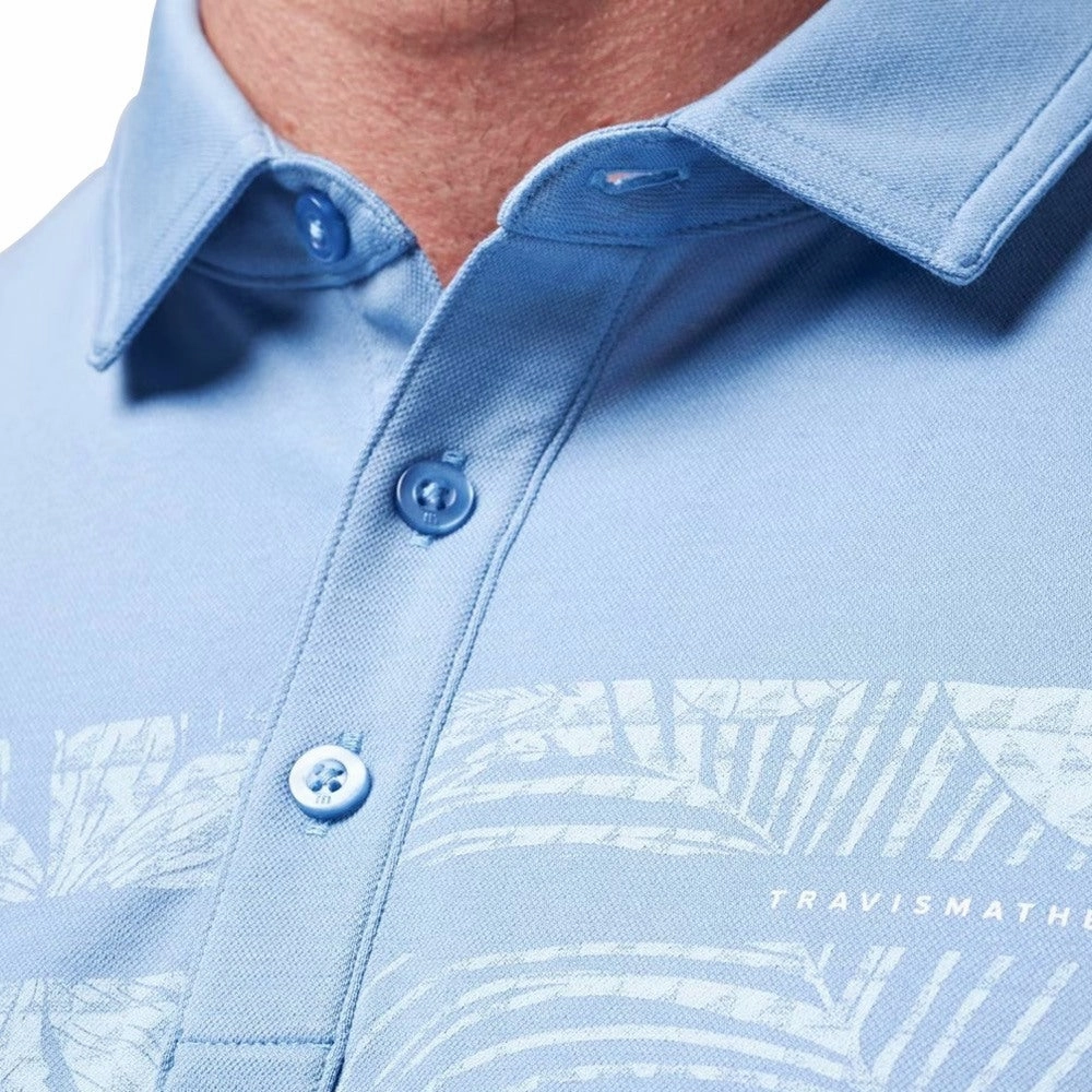 TravisMathew Leid Back Golf Pol Quiet Harbor - SS24 Men