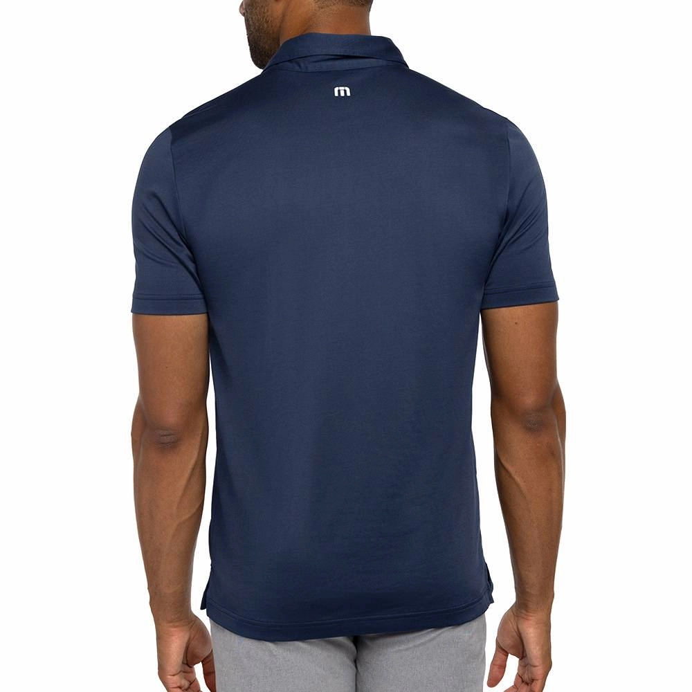 TravisMathew Luna Sol Golf Polo Dress Blues - SS23 Men