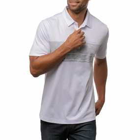 TravisMathew VIP Access Only Golf Polo White - SS21 Men