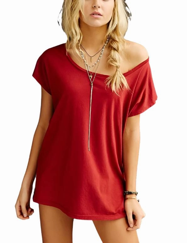 Truly Madly Deeply Off the Shoulder Tee Shirt