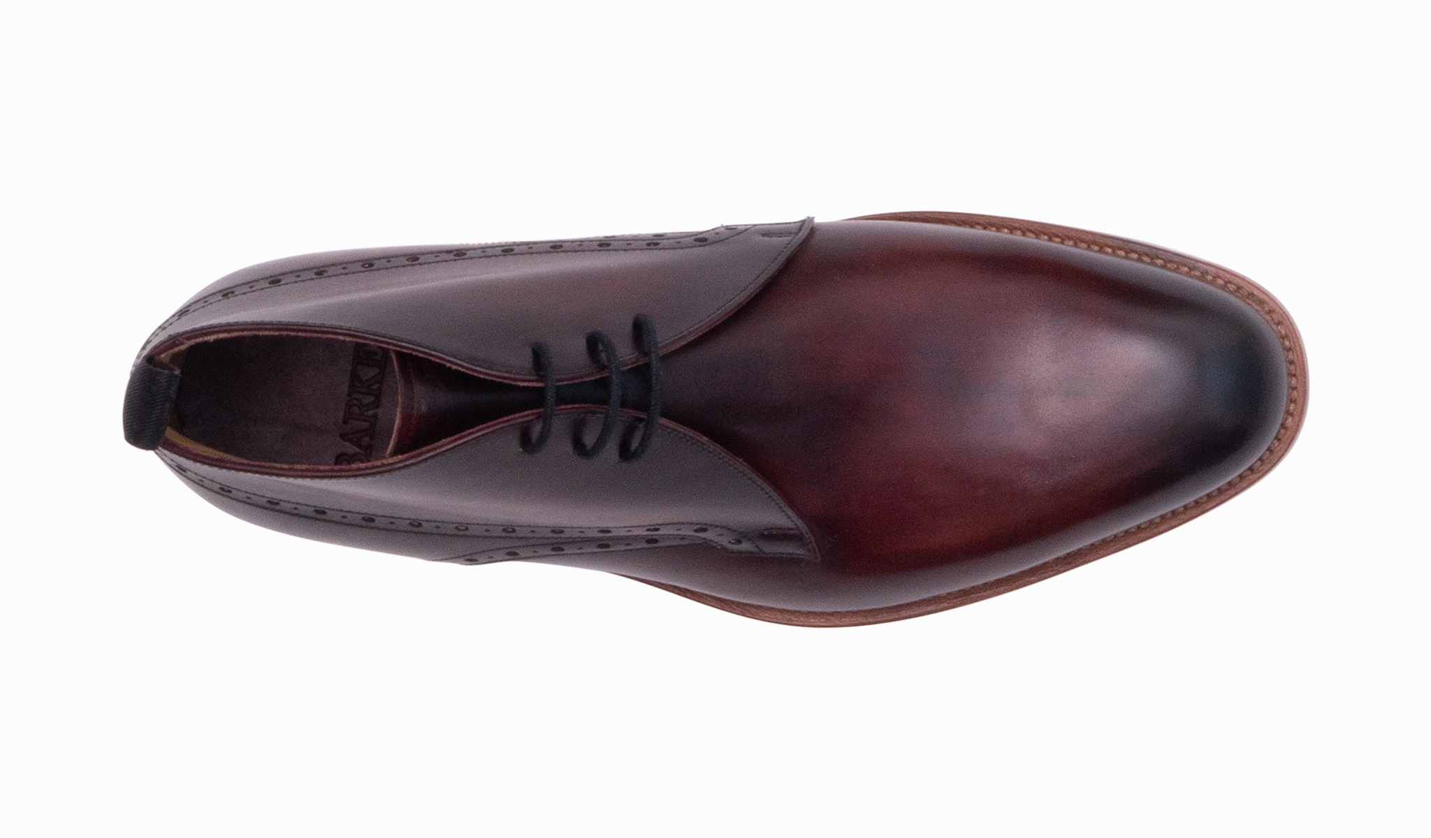 Tyne - Hand Brushed Burgundy