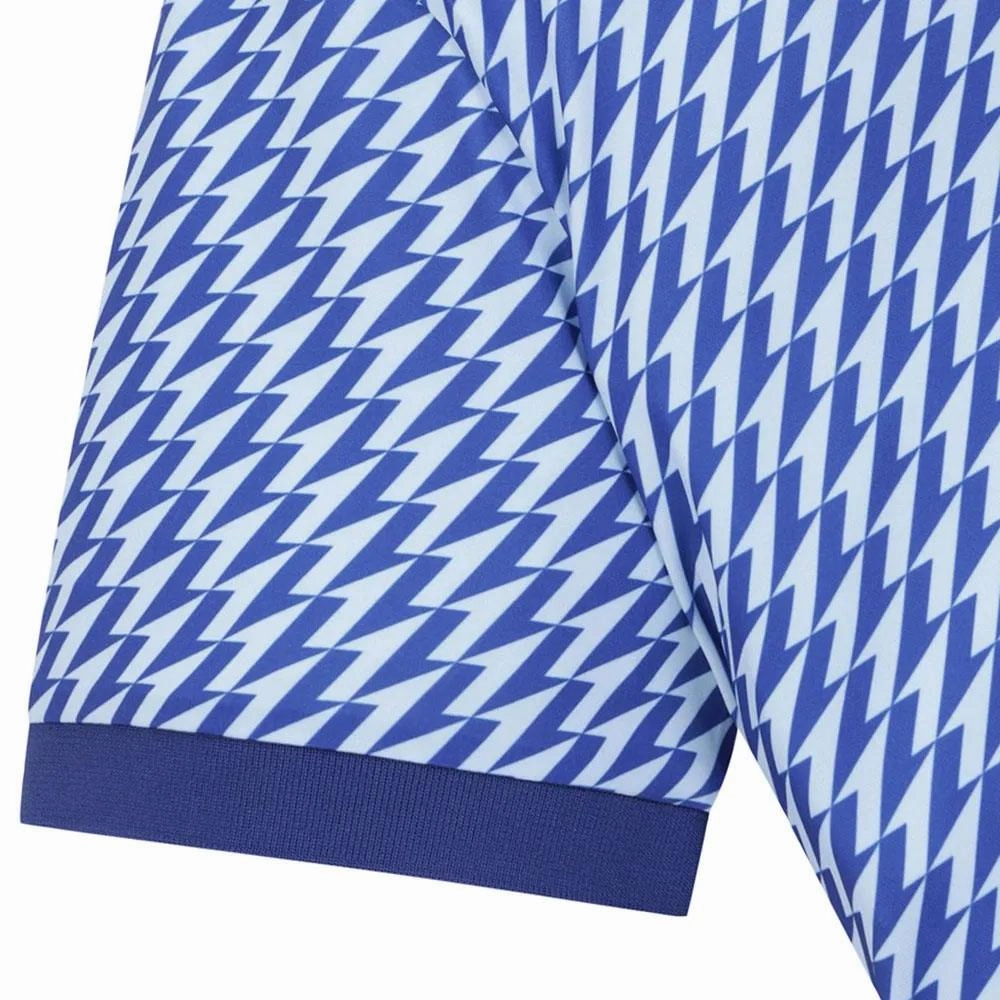 WAAC Athletic Arrow Rib Collar Golf Polo Dark Blue - SS24 Men