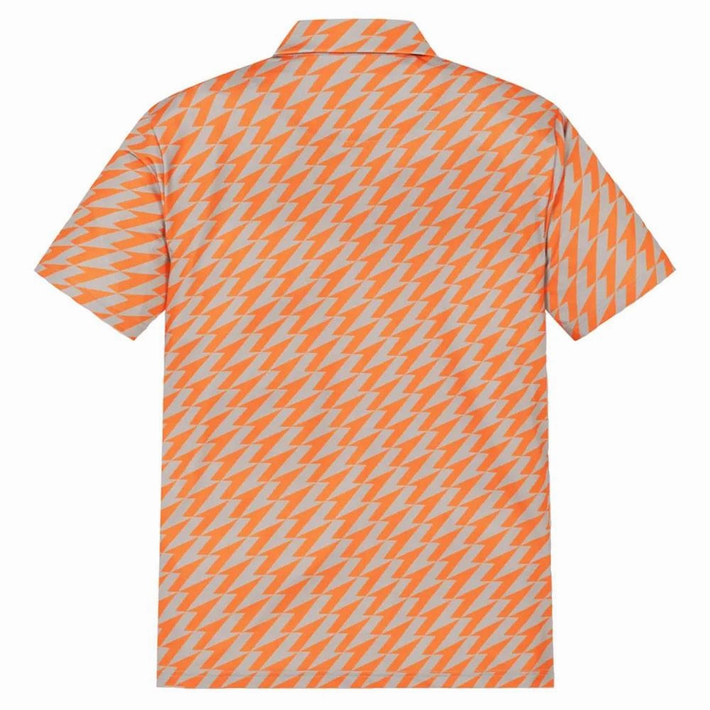 WAAC Athletic Arrow Stretch Golf Polo Light Orange - SS24 Men