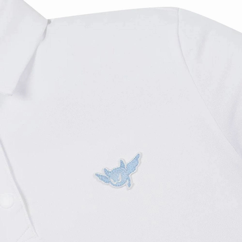 WAAC Athletic Flying Waacky Pique Golf Polo White - SS24 Women