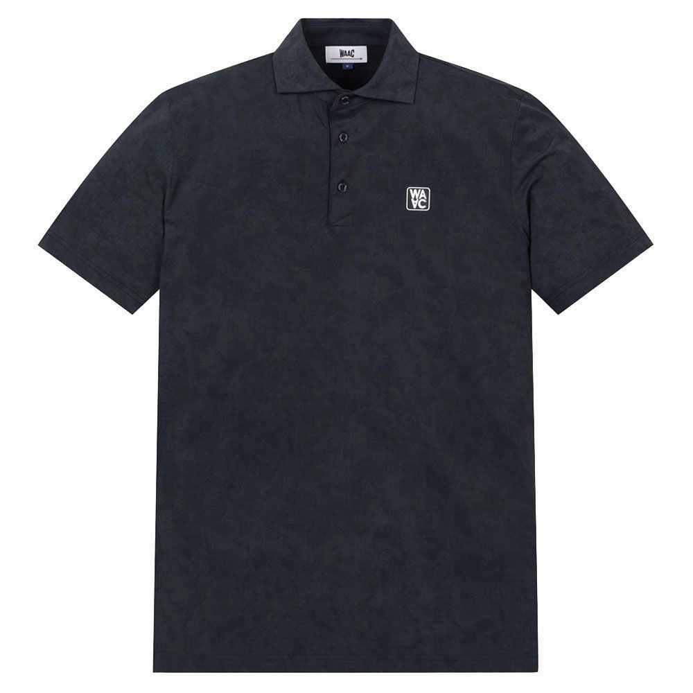 WAAC Athletic Mist Stretch Golf Polo Dark Gray - SS24 Men