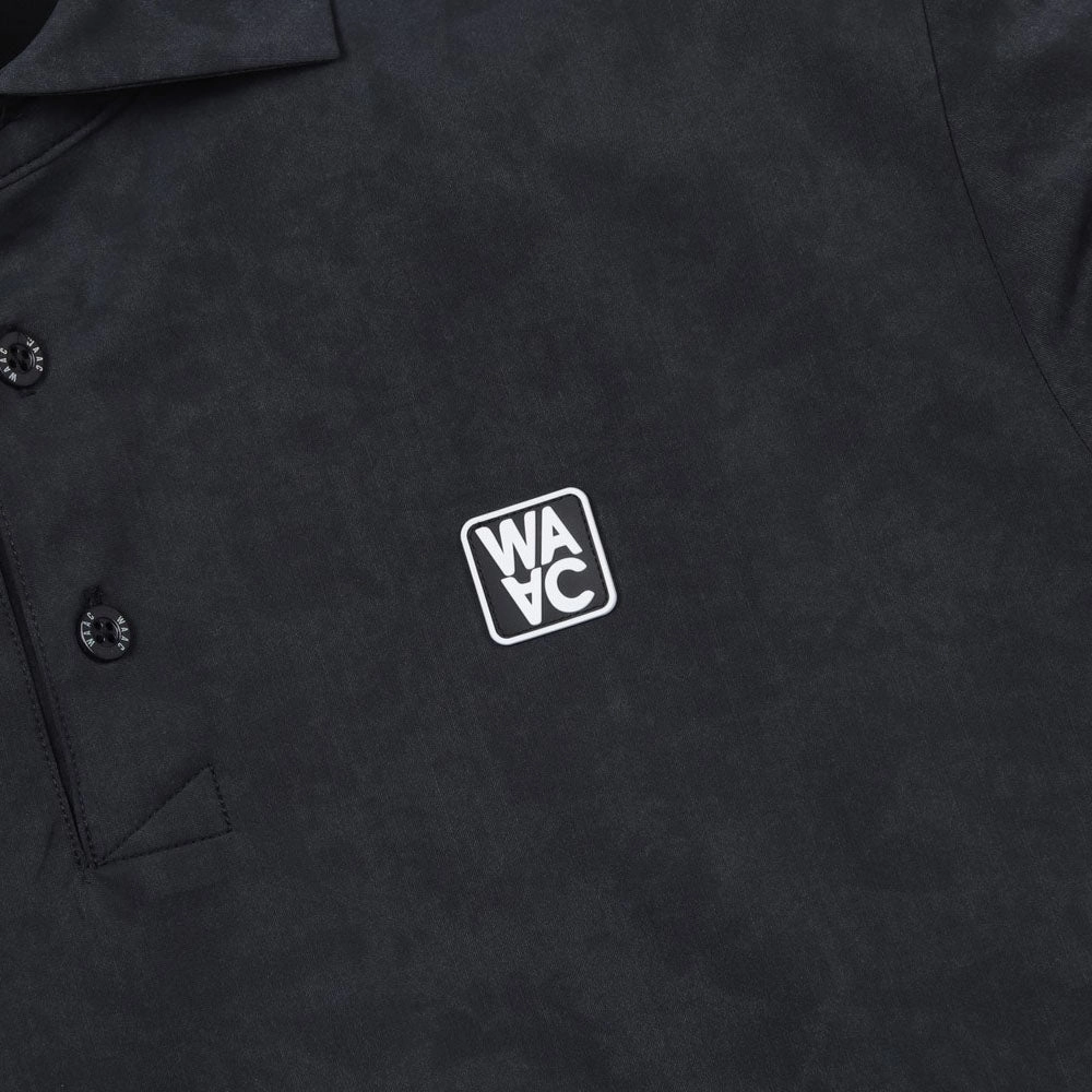 WAAC Athletic Mist Stretch Golf Polo Dark Gray - SS24 Men