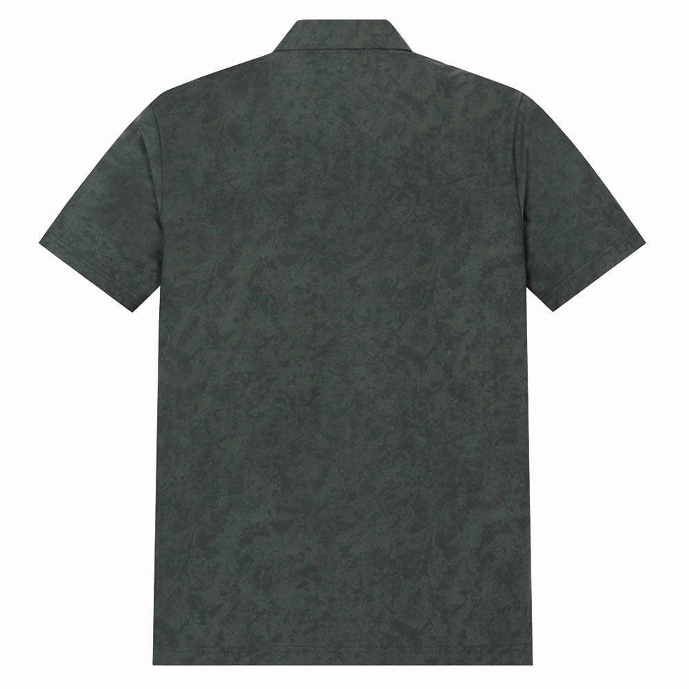WAAC Athletic Mist Stretch Golf Polo Dark Khaki - SS24 Men
