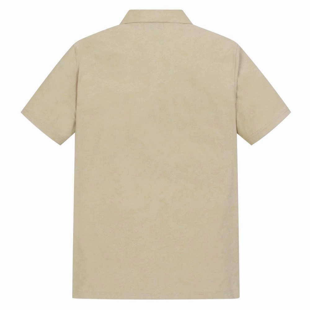 WAAC Athletic Mist Stretch Golf Polo Light Brown - SS24 Men