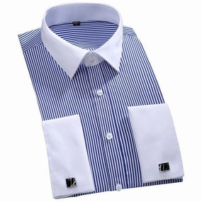 West Louis™ French Cufflinks Shirts