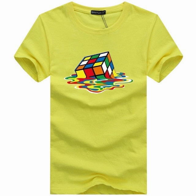 West Louis™ Stylish Rubik Cube T Shirt