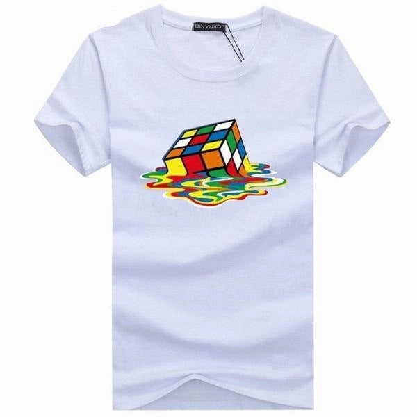 West Louis™ Stylish Rubik Cube T Shirt